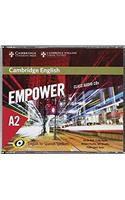 Cambridge English Empower for Spanish Speakers A2 Class Audio CDs (4)