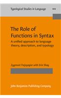 Role of Functions in Syntax