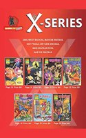 Raj comics by sanjay gupta | X Series | X Series Collection Set 1 | Darr, Bhoot Bachcha, Masoom Shaitan, Rakt Pyasa, Jeet Gaya Shaitan, Mai Shaitan Hoon, Mar Gaya Shaitan|Paperback |