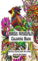 Mandala Birds Coloring Book