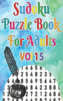 Sudoku Puzzle Book For Adults: Sudoku Puzzle Books For Elderly-Easy Medium and Hard Sudoku Puzzles-Adult Activity Book Games Puzzles and More