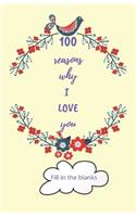 100 reasons why I LOVE you