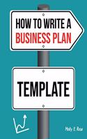 How To Write A Business Plan Template