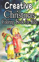 Christmas Coloring Book For Kids: A Cute Christmas Coloring Book with Fun, Easy, and Relaxing Designs