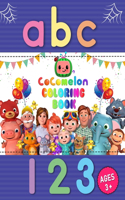 ABC Cocomelon Coloring Book: Shapes Coloring Pages, 123 Coloring Pages, ABC Coloring Pages, Other Coloring Pages