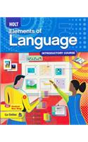 Elements of Language: Student Edition Grade 6 2009(Elements of Language)
