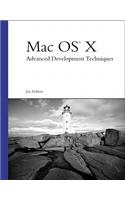 Mac OS X Advanced Development Techniques