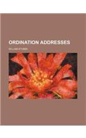 Ordination Addresses