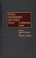 Ethics, Government, and Public Policy