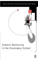 Subject Mentoring in the Secondary School