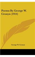 Poems By George W. Cronyn (1914)