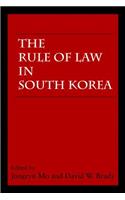 Rule of Law in South Korea