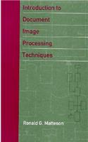 Introduction to Document Image Processing Techniques: (Telecommunications Library)