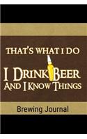 Brewing Journal