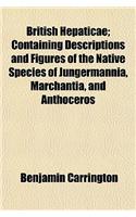 British Hepaticae; Containing Descriptions and Figures of the Native Species of Jungermannia, Marchantia, and Anthoceros