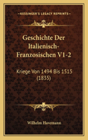 Geschichte Der Italienisch-Franzosischen V1-2