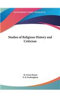 Studies of Religious History and Criticism
