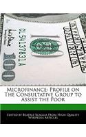 Microfinance: Profile on the Consultative Group to Assist the Poor