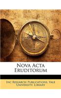 Nova ACTA Eruditorum