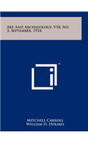Art And Archaeology, V18, No. 3, September, 1924