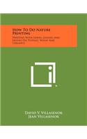 How To Do Nature Printing