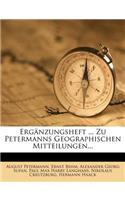 Ergänzungsheft ... Zu Petermanns Geographischen Mitteilungen...