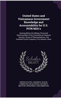 United States and Vietnamese Government Knowledge and Accountability for U.S. POW/MIA's: Hearing Before the Military Personnel Subcommittee of the Committee on National Security, House of Representatives, One Hundred Fourth Congress, Fir