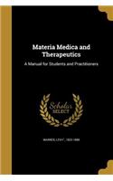 Materia Medica and Therapeutics