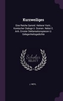 Kurzweiliges