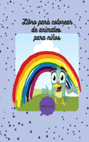 Libro para colorear de animales para niños