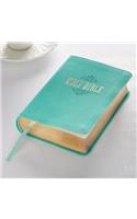 KJV Compact Large Print Lux-Leather Teal