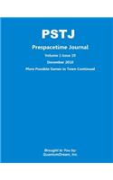 Prespacetime Journal Volume 1 Issue 10: More Possible Games in Town Continued