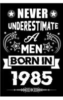 Never Underestimate A Men Born In 1985