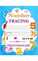 Number Tracing Book for Preschoolers