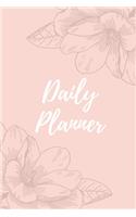 Daily Planner, Journal Planner ( 6 x9 inch 100 pages )
