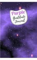 Purple Gratitude Journal: A 52 Week Daily Gratitude Notebook with Best Moment, Grateful, Thankful and Notes, Guide To Choosing The Positivity and Happiness in Your Life, Size