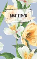 East Timor: Ruled Travel Diary Notebook or Journey Journal - Lined Trip Pocketbook for Men and Women with Lines