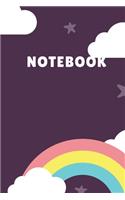 Notebook: Five star Paper Notebook, 6x9 inches for Work & Homework for Writing and Notes. Cute Scetchpad. 120 white pages.