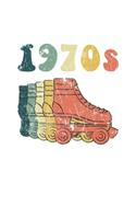 1970s Roller Skates Notebook