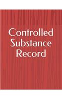 Controlled Substance Record