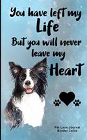 Pet Loss Journal Border Collie