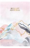 Bullet Journal: Awesome Designer Bullet Journal - 120-Page 1/2 Inch Dot Grid Trendy Pattern Notebook - 6 X 9 Perfect Bound Paperback