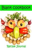 Blank Cookbook: Recipe Journal