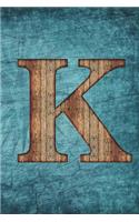 Monogrammed Notebook - K