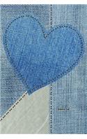 Diabetes Log: Glucose Levels & Meal Tracker Journal: Record for Daily Blood Sugar Readings Denim Design(4 Diabetes Log)