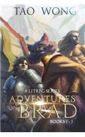 Adventures on Brad Books 1 - 3: A LitRPG Fantasy Series