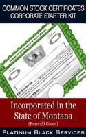 Common Stock Certificates Corporate Starter Kit