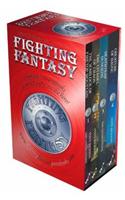 Fighting Fantasy Box Set: (Warlock of Firetop Mountain, Citadel of Chaos, Deathtrap Dungeon, Creature of Havoc)(1 Fighting Fantasy)