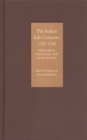 Italian Solo Concerto, 1700-1760