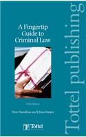 A Fingertip Guide to Criminal Law: Fifth Edition